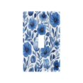 thumbnail image 2 of Switch Panel Switch Decoration 2.76x4.53x0.28 Inches Unused Outlet Cover Switch Plate Wall Plates Living Room Kitchen Bedroom Study Switches Blue Flower Cartoon, 2 of 8