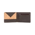 thumbnail image 2 of Natiberry Faux Leather Wallet [Chocolate Brown], 2 of 3