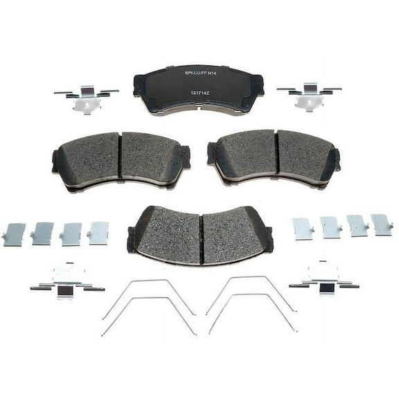 Front Brake Pad Set - Compatible with 2006 - 2012 Ford Fusion 2007 2008 2009 2010 2011
