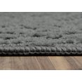 thumbnail image 5 of Garland Rug Ivy Polypropylene Indoor Accent Rug Set, 2 Piece Slice Set (18"x28" Slice, & 18"x28") Cinder Gray, 5 of 6