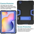 thumbnail image 4 of FIEWESEY Case for Samsung Galaxy Tab S6 Lite, Heavy Duty Shockproof Rugged Full Body Protective Case With Stand for Samsung Galaxy Tab S6 Lite 10.4 Inch 2024/2022/2020 (Black/Blue), 4 of 7