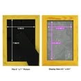 thumbnail image 4 of City Map of Washington D.C. -Framed Print w/glass-Sunflower Yellow, 4 of 8