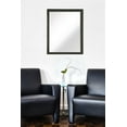 thumbnail image 6 of Kira Home Revel Metropolis 30"x 24" Large Modern Rectangle Metal Frame Beveled Mirror + Industrial Bronze Finish, 6 of 7