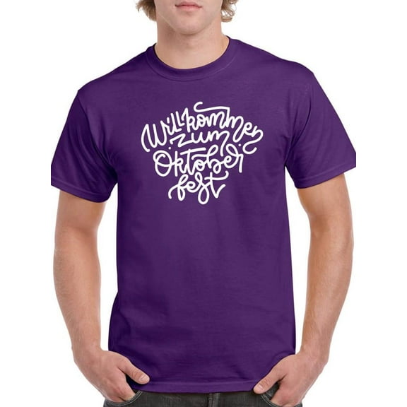 Welcome To Oktoberfest! T-Shirt Men -Image by Shutterstock, Male 3X-Large