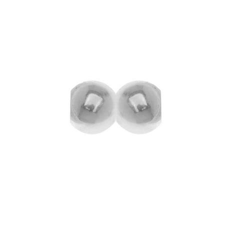 - Magnetic Cord End Clasp, 6x5mm Spherical Shape fits up to 1.8mm Cord, 1 Set, Antiqued Silver Plated