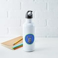 thumbnail image 5 of CafePress - Rhinocircles Stainless Water Bottle 1 - Stainless Steel Water Bottle, Sports Bottle, 1.0L, 5 of 5