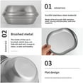 thumbnail image 3 of 10-Piece 304 Stainless Steel Outdoor Dining Set: Portable Plates, Bowls & Soup Pot for Camping, BBQ, Road Trips & Home Use – Durable, Rust-Resistant, Dishwasher Safe – Ideal for 1-4 People, 3 of 6