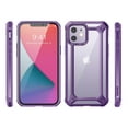 thumbnail image 2 of SUPCASE Unicorn Beetle EXO Series Case for iPhone 12/iPhone 12 Pro (2020 Release) 6.1 Inch, Premium Hybrid Protective Clear Bumper Case (Purple), 2 of 8
