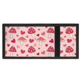 thumbnail image 4 of Chririnla Mushroom Heart Pattern Children's Wallet, Polyester Trifold Card Wallet for Travel, Slim Lightweight Kids Trifold Wallet, 4 of 6