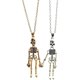 thumbnail image 1 of Collares magnéticos de calavera y esqueleto de la amistad, joyería BFF, collar magnético de Halloween para pareja de hermanas Bestie magnético brillar  Electrónica, 1 of 5