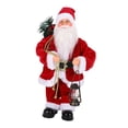 thumbnail image 4 of Figura de Papá Noel eléctrica con música, decoración navideña Sosteniendo la linterna, 4 of 9