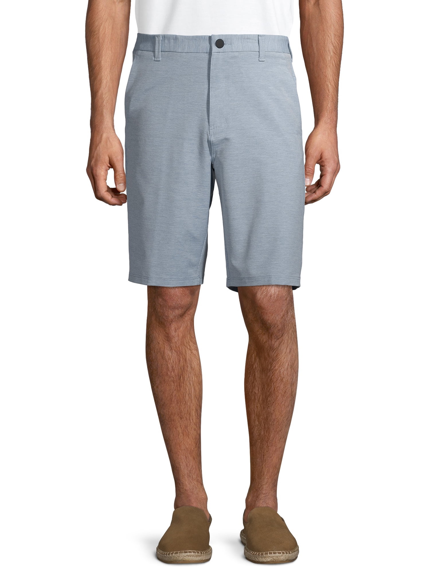 george men's knit jogger shorts