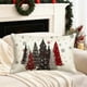 thumbnail image 1 of Funda de almohada de lino, decoración navideña, funda de almohada con efecto tridimensional, funda de almohada navideña, decoración de festivales, decoración de sofá, funda de almohada de lino, decora, 1 of 6