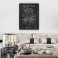 thumbnail image 5 of The Lord's Prayer Matthew 6 9-13 Wall Art Bible Verse Poster Kitchen Canvas Room Decor for Bedroom Modern Pictures for Hallway, 5 of 6