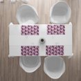 thumbnail image 3 of Ambesonne Japanese Place Mats Set of 4, Sakura Blossom Pattern, Standard Size, Pale Pink Plum, 3 of 4