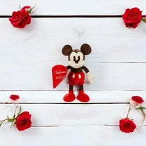 Disney Valentine's Day 2022 Mickey Mouse Plush Magnetic Heart 15” Love Gift New