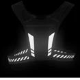 thumbnail image 6 of Reflective Running Backpack Lightweight Sports Running Cycling Vest Mobile Phone Cards Bag Men and Women Jogging Fitness Vest (White), 6 of 7