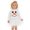 AB12 White, variant on Bainana Girls Christmas Outfit Set Long Sleeve Snowman Print Sweatshirt Mesh Skirt 2 Pieces Matching Set Toddler Kids Fashion Party Wear