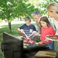 thumbnail image 4 of Royal Gourmet  38-Inch Black Hard Cover Fits  35-Inch 4-Burner Flat Top Gas Griddle, 4 of 12
