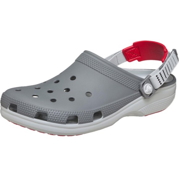 Zapatillas Crocs Classic Turbo Clog gris pizarra con correa ajustable