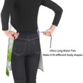 thumbnail image 4 of Pofeuu Purple Butterfly On Wild Print Waterproof Apron with Pockets Adjustable Cooking Aprons Kitchen Bib for Baking Household Cleaning, 4 of 8