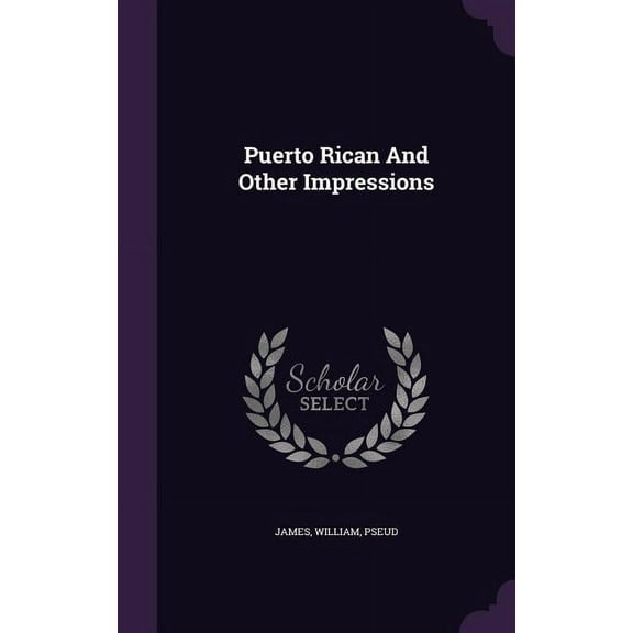 Puerto Rican And Other Impressions (Hardcover)