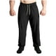 thumbnail image 1 of Pantalones largos para hombre, lisos, a la moda, informales, con bolsillos, cintura elástica, pantalones largos, pantalones deportivos, pantalones de poliéster para hombre., 1 of 5