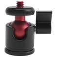 thumbnail image 2 of AleacióN de Aluminio Cabeza Bola Giratoria 360 ​​Grados Adecuada para TeléFonos MóViles / CáMaras Deportivas, 2 of 5
