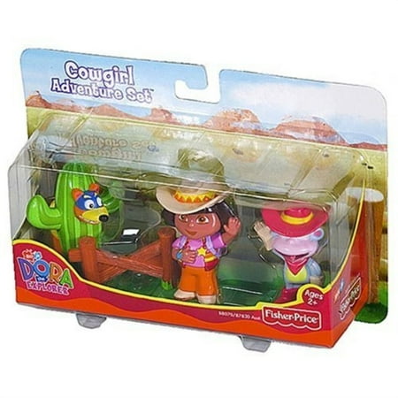 dora the explorer cowgirl adventure set