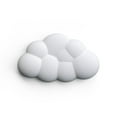 thumbnail image 2 of Cloud Wrist Rest Pad Kit Keyboard Wrist Rest Mouse Wrist Rest Memory Foam Palm Rest for Keyboard Mouse Non-Slip White, 2 of 5
