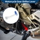 thumbnail image 2 of Palanca de cambio de motocicleta plegable para Honda CRF150F 2003-2017, pedal de aleación de aluminio, brazo de cambio, tono plateado con cabeza azul, 2 of 6