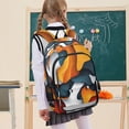 thumbnail image 7 of FORMRS Unisex School Backpack 17" Student Travel Bag with Laptop Compartment, Abstract Wavy, 7 of 7