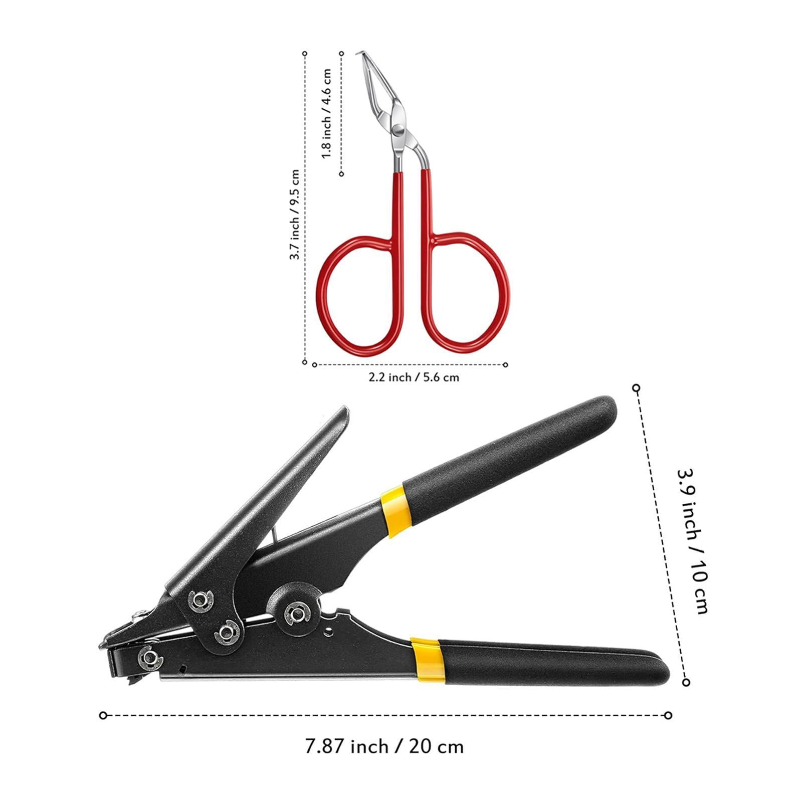 koolsoo 2 Pieces Zip Tie Cutter Cable Tie Opener Efficient Hand Tool Multifunctional for DIY Enthusiasts Portable Cable Tie Tools Set