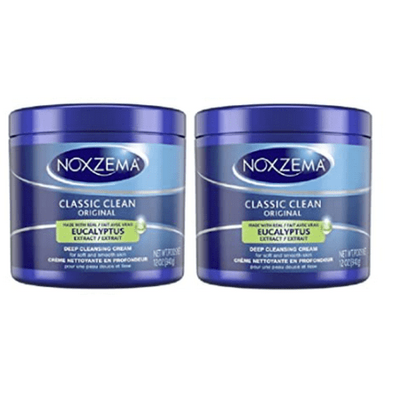 NOXZEMA Deep Cleansing Cream 12 Ounce, 2 Pack