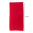 thumbnail image 2 of Cotton Beach Towels Set of 2, Oversized Terry Velour, Red, 2 of 5
