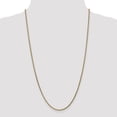 thumbnail image 2 of 14K Yellow Gold 1.8mm Solid Diamond Cut Spiga Chain 24 Inch, 2 of 5