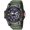 Army green, variant on Men's Analog Digital Dual Display Watch Sports Outdoor Waterproof Military Tactics Wrist Watch Multi Function LED Large Face Alarm Stopwatch for Man
