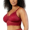 thumbnail image 3 of PARFAIT Women's Mia Lace Wire-Free Lace Bralette Rio Red - 32H, 3 of 6