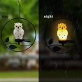 thumbnail image 2 of Hanging solar owl light, waterproof garden animal lights, yard, 2 of 5