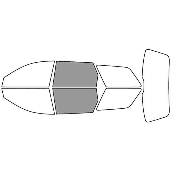 Avery Dennison NR Nano Ceramic IR Window Tint Kit Compatible with Audi S6 2002-2003 (Wagon) - Back