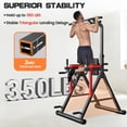 thumbnail image 6 of HASIMAN Pull Up Bar Multi-Functional Power Tower Height Adjustable Dip Station for Gym Strength Training Equipment Stable Triangular Design 350 LBS Weight Capacity, 6 of 9