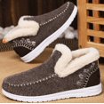 thumbnail image 4 of Women's Winter Boots Plush Lined - Orthopedic Arch Support Slip On Snow Booties, Warm Faux Fur Lining Anti-Slip Flat Shoes for Outdoor Walking, Casual Short Boots, 4 of 4
