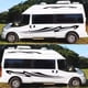 thumbnail image 4 of Speravity Paquete de 2 calcomanías autoadhesivas para carrocería de coche, autocaravanas universales, caravanas, decoración de vehículos, pegatina de Automoción decorativa y accesorios gris negro Speravity VI017652-03, 4 of 6