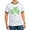 Black/White, variant on CafePress - St Paddys Day Shamrock Ringer T - 100% Cotton Ringed T-Shirt