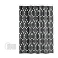 thumbnail image 2 of Hmgxay Waterproof Bathroom Curtain, 70"x80" Non-Perforated Shower Door Partition Curtain, High-End Floral Shading Curtain with Removable Liner, 2 of 7