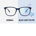 thumbnail image 3 of Chunyanzhou Unisex Blue Light Reducing Fold-Up Frame Classic Computer Glasses for Reading, Black, 1 Pair, 3 of 6