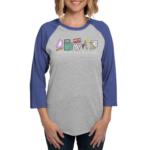 CafePress - Mathweaponsblack - Womens Baseball Tee