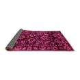 thumbnail image 2 of Ahgly Company Indoor Rectangle Abstract Pink Modern Area Rugs, 2' x 5', 2 of 4