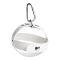 thumbnail image 1 of pelotas de juguete para perros con mosquetón, funda de béisbol de cuero sintético, correa para parques, camping, deportes de interior y patio. Blanco, 1 of 8