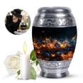 thumbnail image 4 of Butterfly Dreams Set Of 4 - 3 Inch Urn, Black Cremation Urn Human Ashes, Mini Keepsake Urns, Urn For Ashes Adult Male|female, Decorative Urns, Ash Holders For Human Ashes, Memorial Urn, 4 of 5